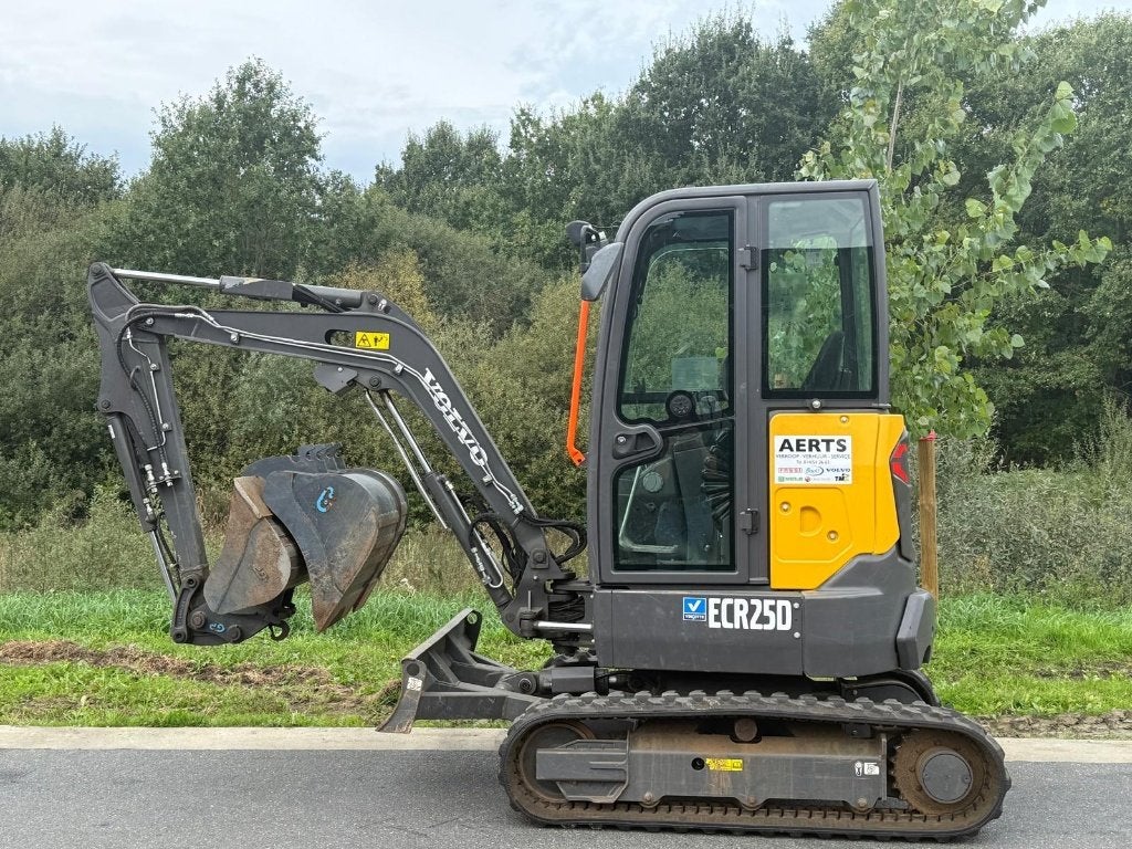 Volvo minigraver ECR25D       0571, Enlèvement, Excavatrice