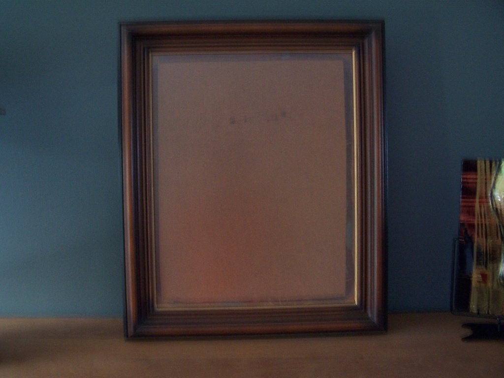 ️ Grote houten fotokader – 50 x 40 cm – zo goed als nieuw, Hout, Overige typen, Ophalen of Verzenden, Zo goed als nieuw