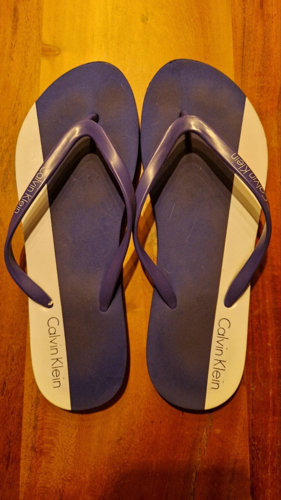 Teenslippers, Kleding | Dames, Ophalen, Blauw, Instappers, Zo goed als nieuw
