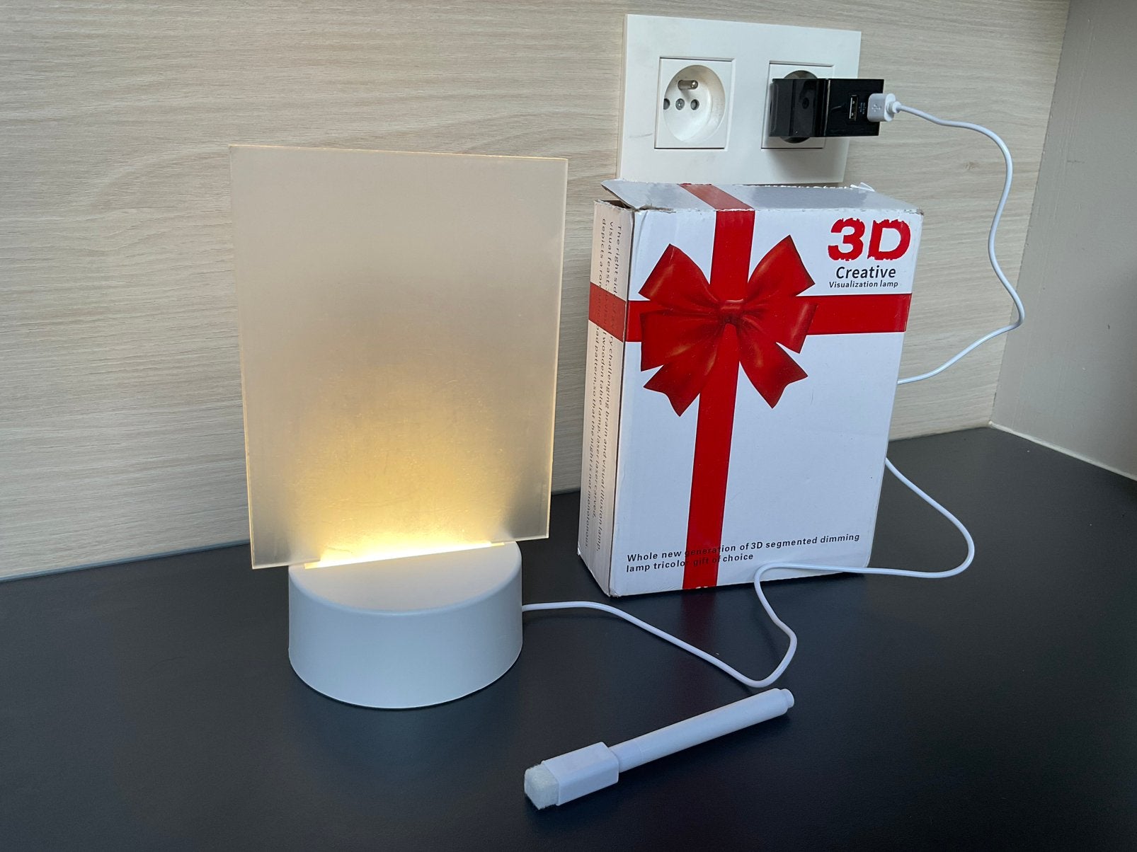 Ledlampje met beschrijfbaar oppervlak, Ophalen, Nieuw