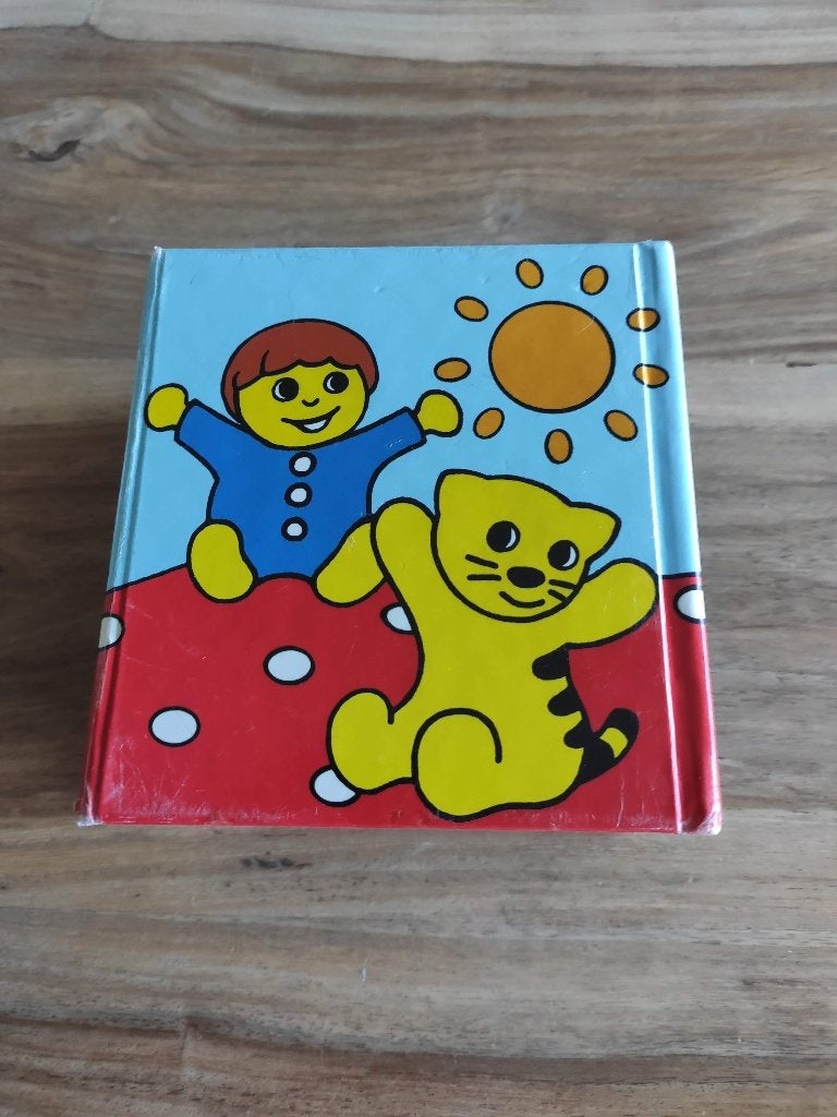 Vintage Boek lego primo bed 2522 - pop en poes ontbreekt, Ophalen, Gebruikt, Lego, Overige thema's