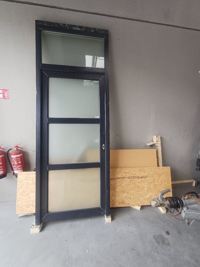 Buitendeur, Bricolage & Construction, Fenêtres & Moustiquaires, Utilisé, Porte extérieure, 215 cm ou plus, 100 à 120 cm, Verre
