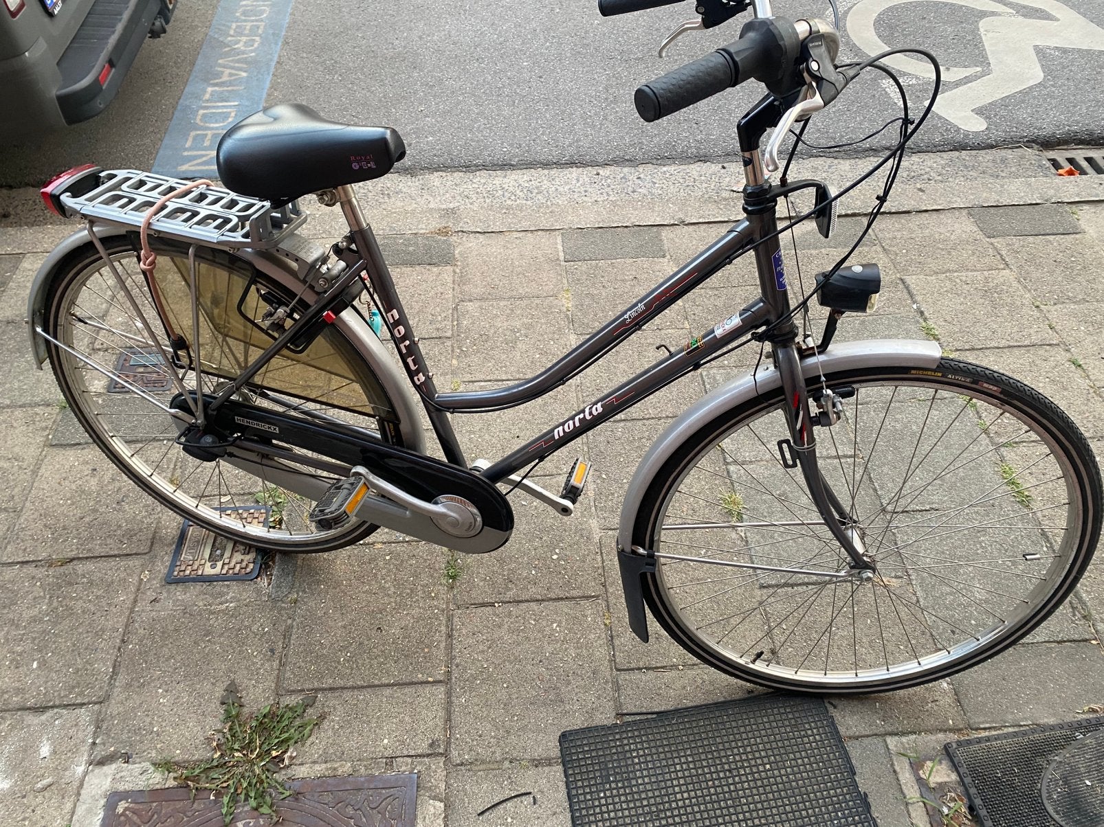 Norta damesfiets, Ophalen, Zo goed als nieuw