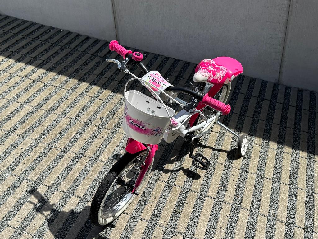 Lombardo Mariposa kinderfiets 16", Fietsen en Brommers, Ophalen, Velgrem, Lombardo, 16 inch