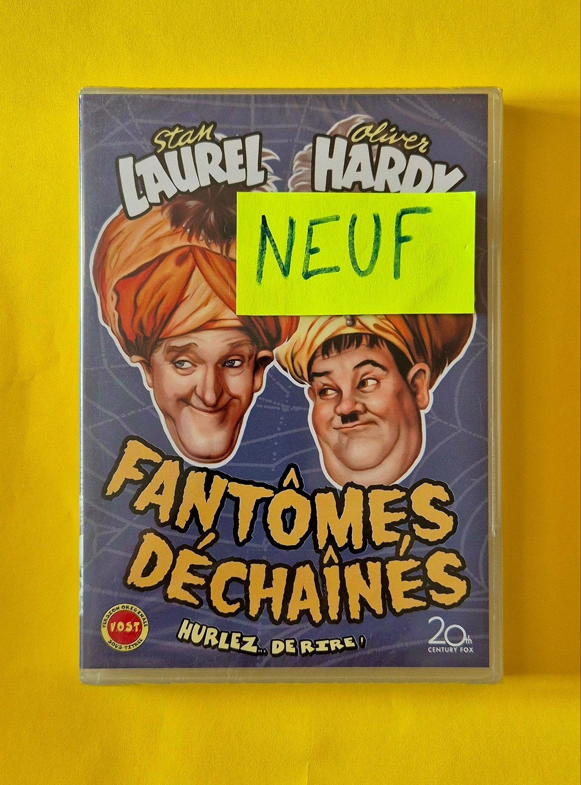 DVD 📀 Laurel et Hardy - Fantômes déchaînés V, CD & DVD, DVD | Classiques, Neuf, dans son emballage, Comédie, 1940 à 1960, Tous les âges