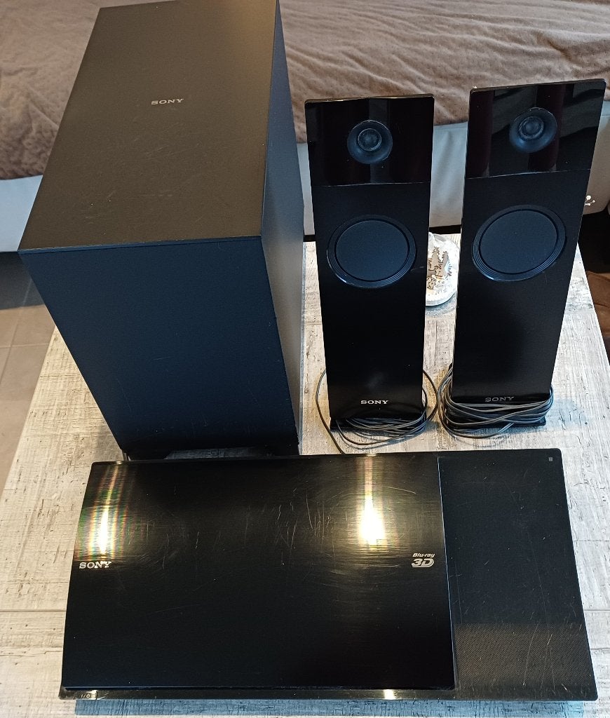 Sony BDV-NF620 2.1 home cinema set, Audio, Tv en Foto, Home Cinema-sets, Ophalen, Gebruikt, 2.1-systeem, Blu-ray-speler