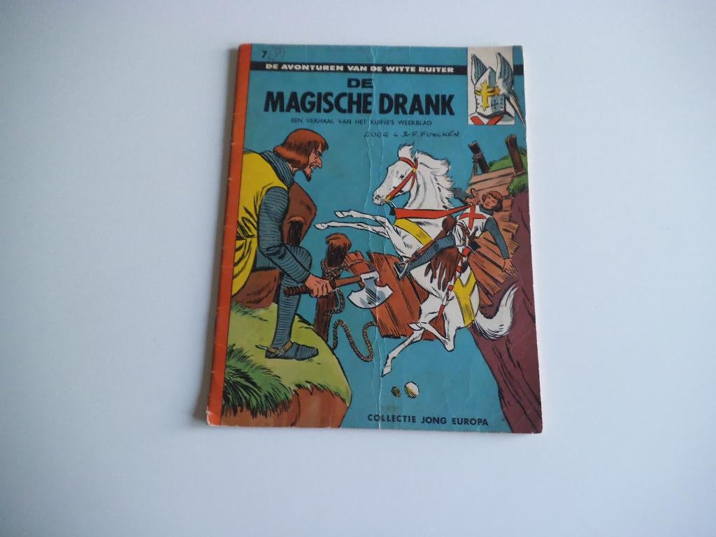 De witte ruiter  De magische drank Jong Europa  7, Enlèvement ou Envoi, Une BD, François craenhals, Utilisé