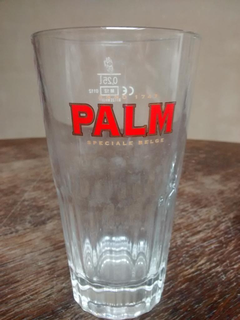 2 verres à bière Palm, Enlèvement, Utilisé, Verre à bière