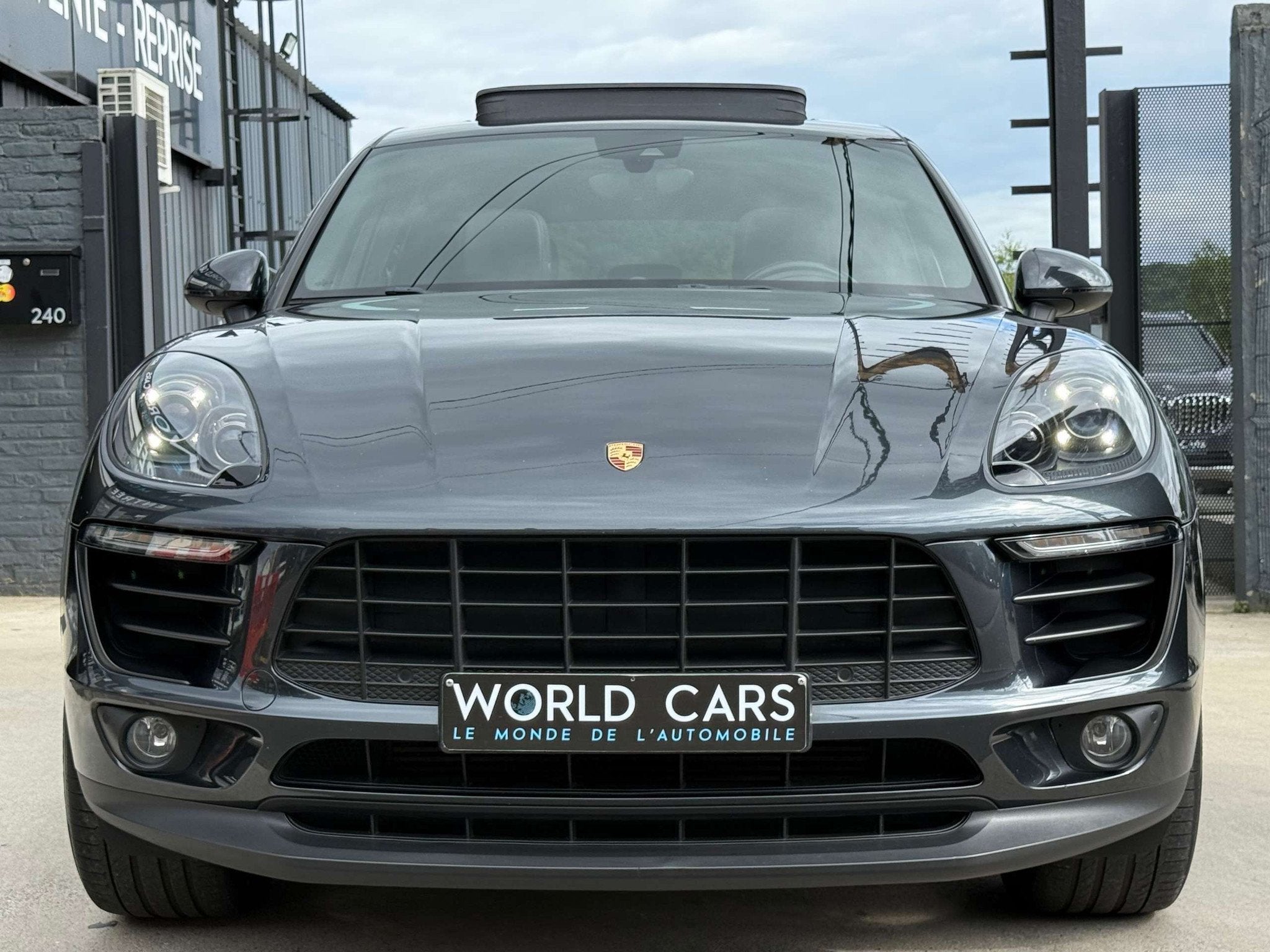 Porsche Macan 2.0 Turbo PDK SPORT DESIGN - PACK CHRONO- TOIT, Auto's, Porsche, 4 cilinders, 1984 cc, Zwart, Leder
