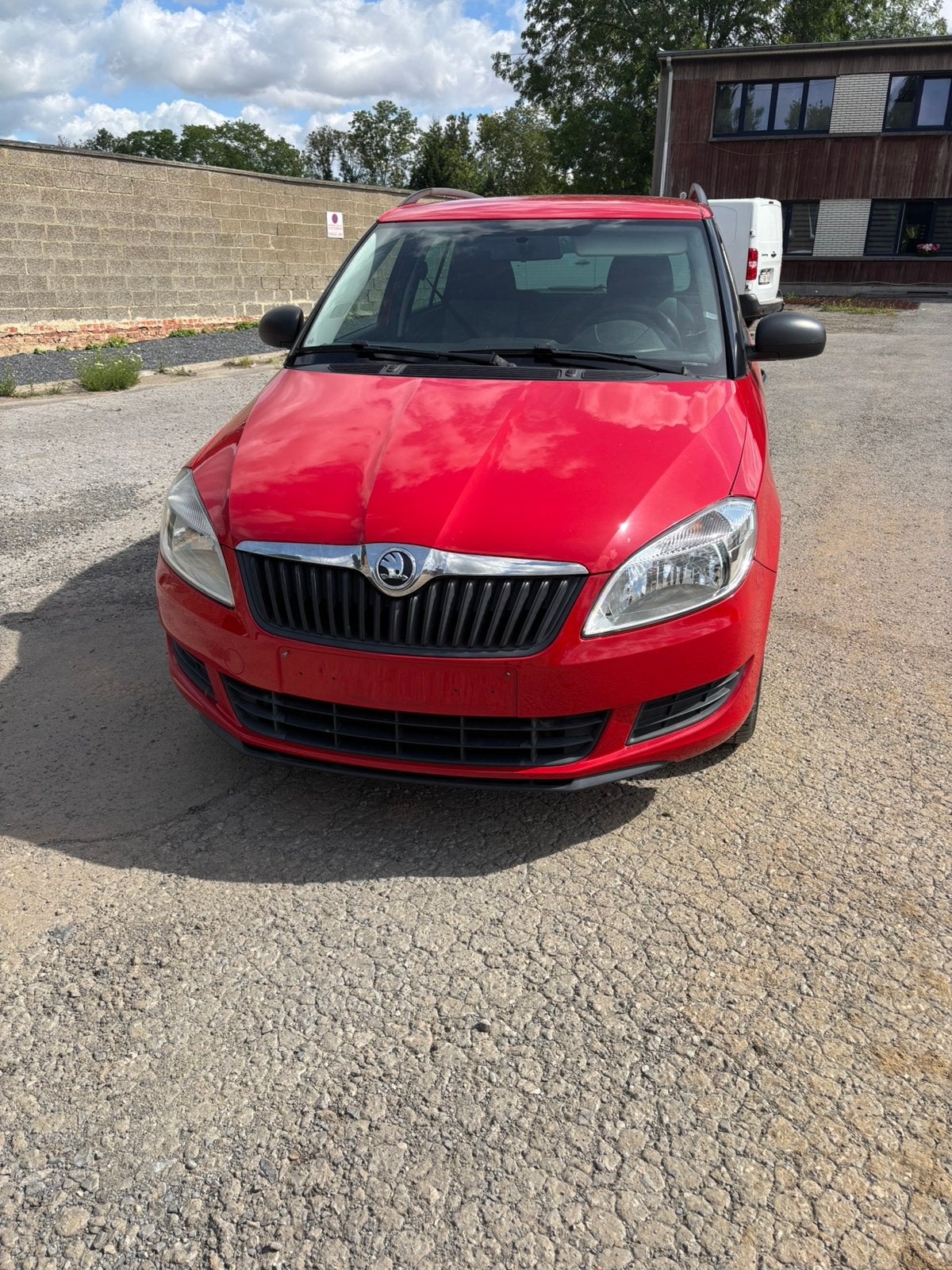 skoda fabia break 12i 2014 (87mkm) ct car pass, Autos, Skoda, Rouge, Euro 5, Achat, Boîte manuelle