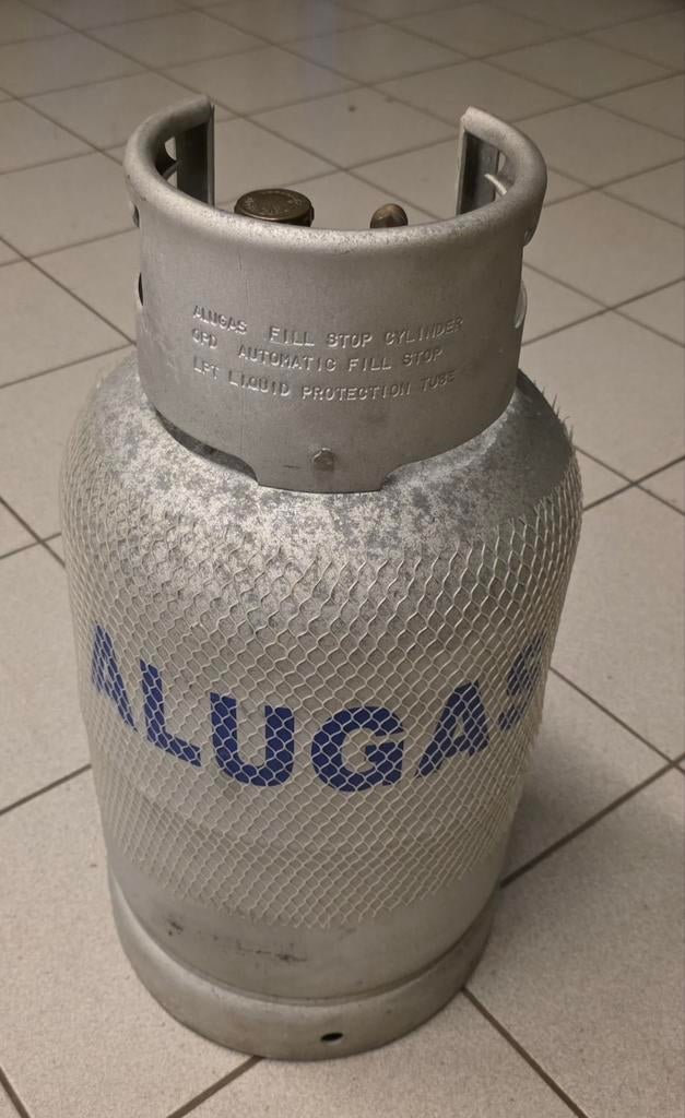 Gasfles LPG ALU, Ophalen, Gebruikt