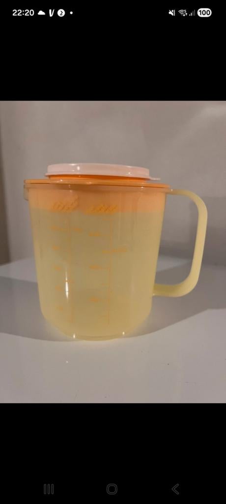 Nieuwe maatbeker van tupperware, Ophalen of Verzenden, Nieuw