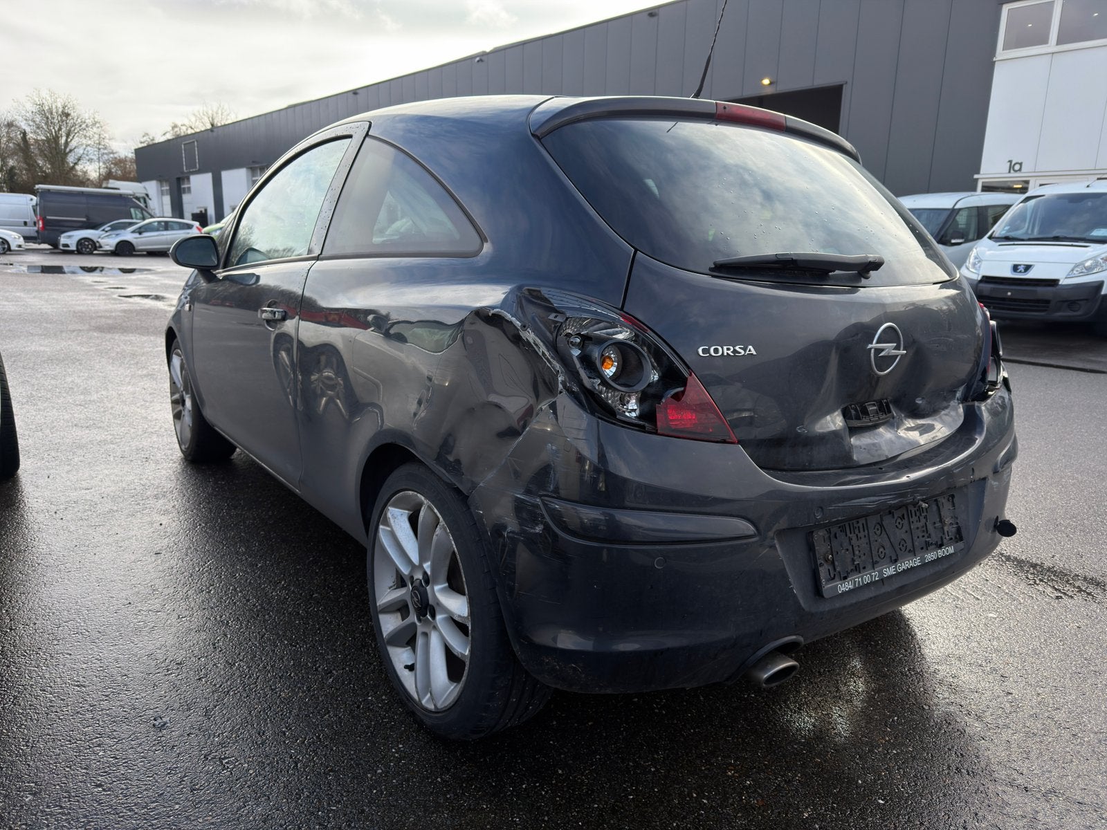 Opel Corsa 1.2 i EXPORT schade auto, Zwart, 1198 cc, Zwart, Bedrijf