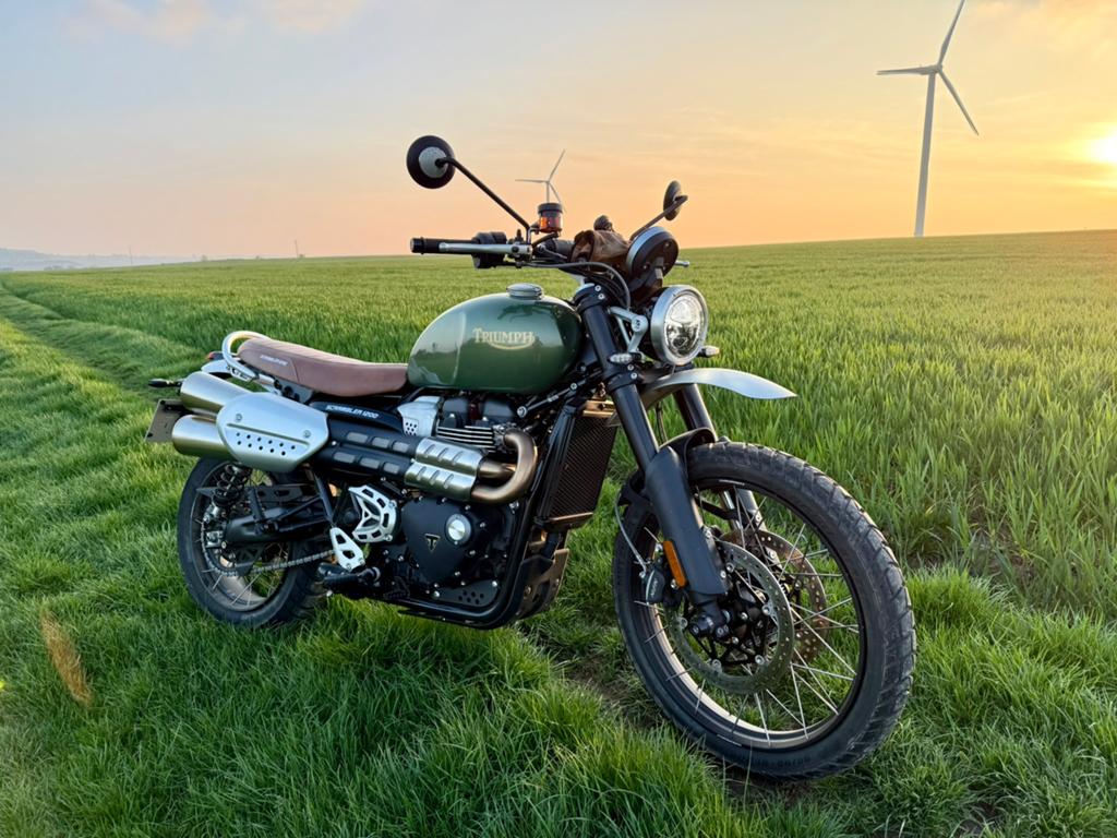 Triumph Scrambler 1200X 2025, Permis Moto A, Entreprise, Occasion, Plus de 35 kW