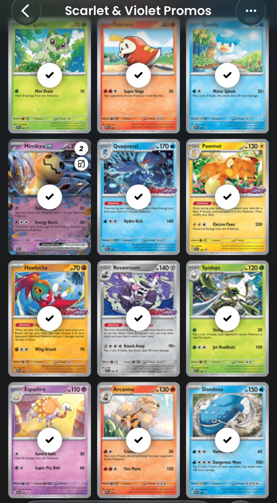 Pokémon Scarlet & Violet (Promos), Enlèvement, Comme neuf