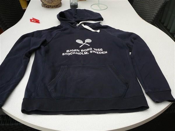 Mooie trui met kap Bjorn Borg S, Ophalen, Blauw, Bjorn borg, Maat 36 (S)