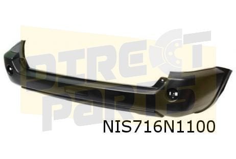 Nissan X-trail (12/03-)  achterbumper (te spuiten) Origineel, -, Verzenden, -, Nieuw