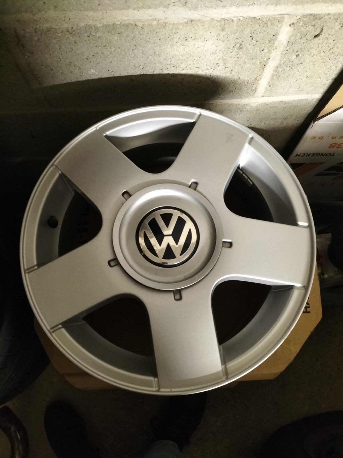 Golf4/Bora 5X100 15", Auto-onderdelen, Banden en Velgen, Ophalen, Velg(en)