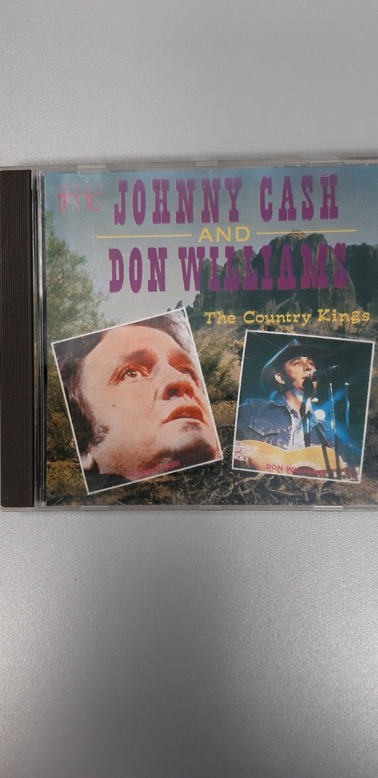 CD JOHNNY CASH AND DON WILLIAMS,  The country kings, Ophalen of Verzenden, Gebruikt