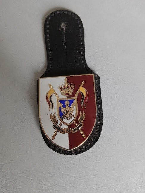 Oude A.B.L. Borstzakhanger, Ophalen of Verzenden, Landmacht, Embleem of Badge