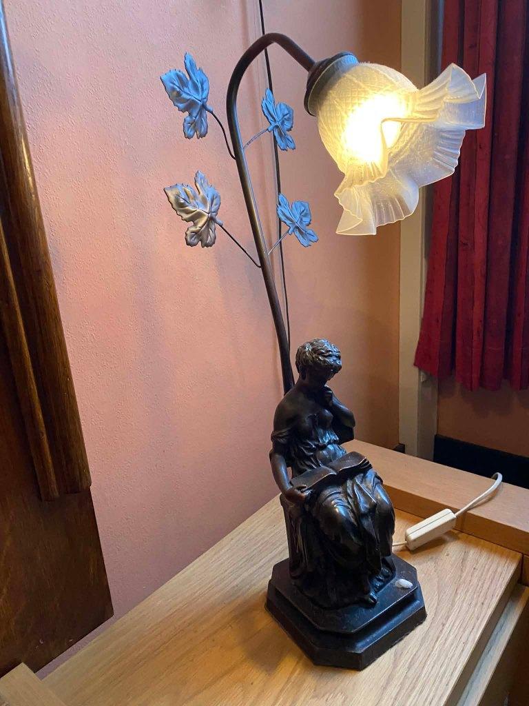 lamp 20 euro, Overige materialen, Gebruikt, Minder dan 50 cm, Antiek