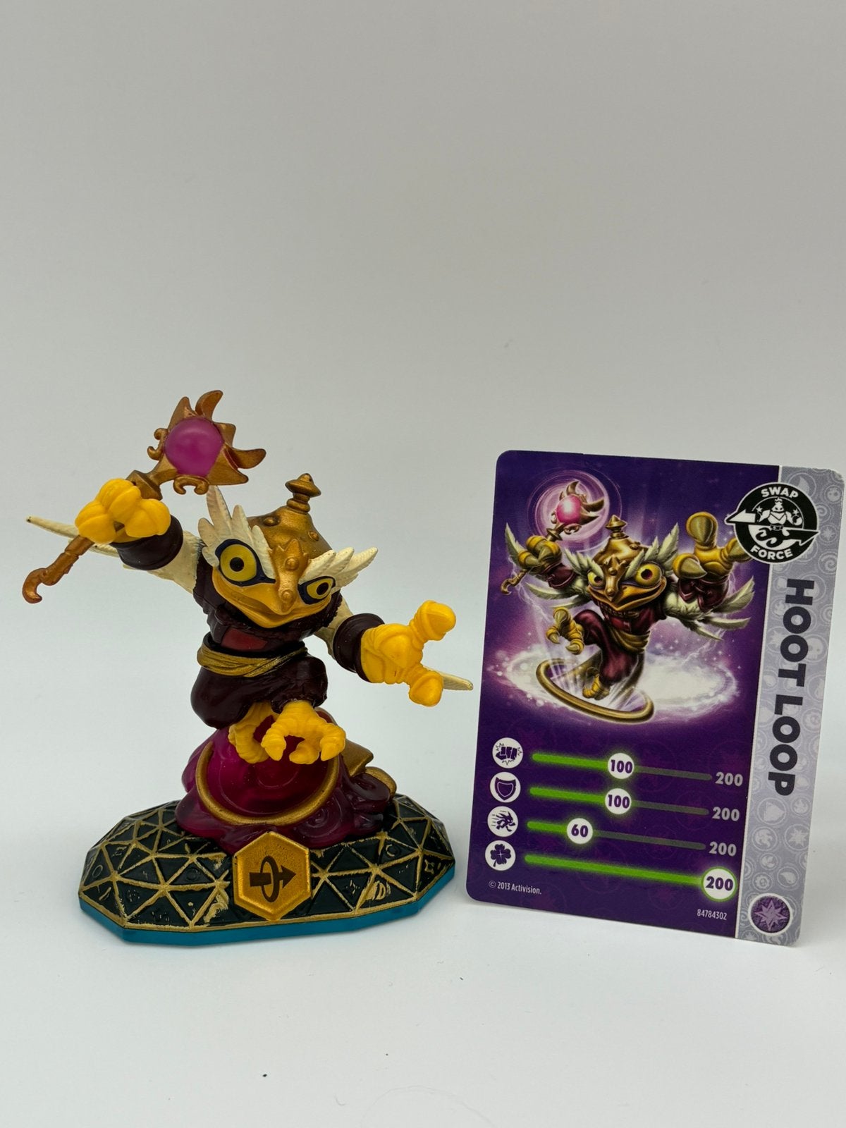 Skylanders Swap Force Hoot Loop met kaartje, Games en Spelcomputers, Verzenden, Zo goed als nieuw