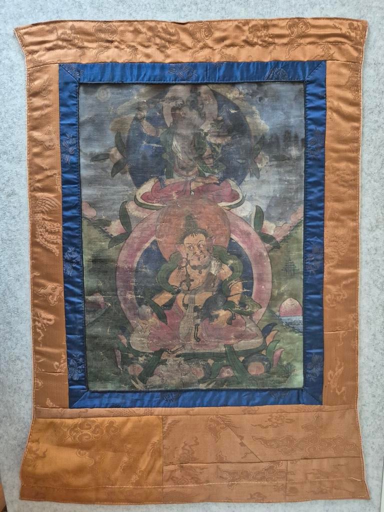 Thangka Tibet, Antiek en Kunst, Ophalen of Verzenden