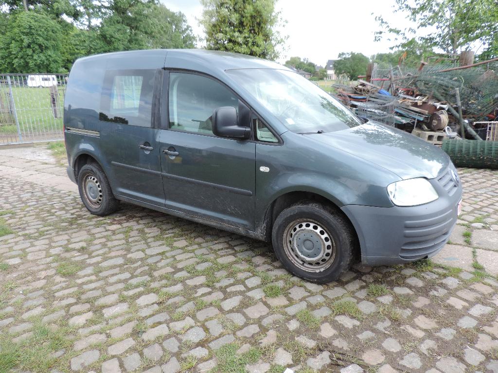 vw caddy 1.9 D, Auto's, Voorwielaandrijving, Volkswagen, Particulier, Zilver of Grijs