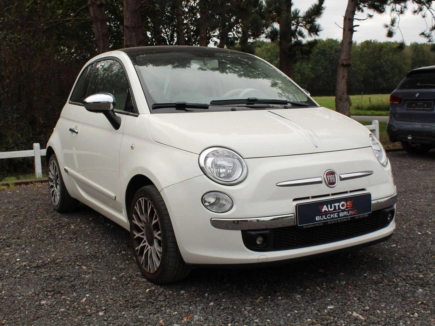 Fiat 500 Lounge 500 1.2i Als nieuw 20.000 KM! (bj 2012), Auto's, 4 zetels, Stof, Gebruikt, 4 cilinders