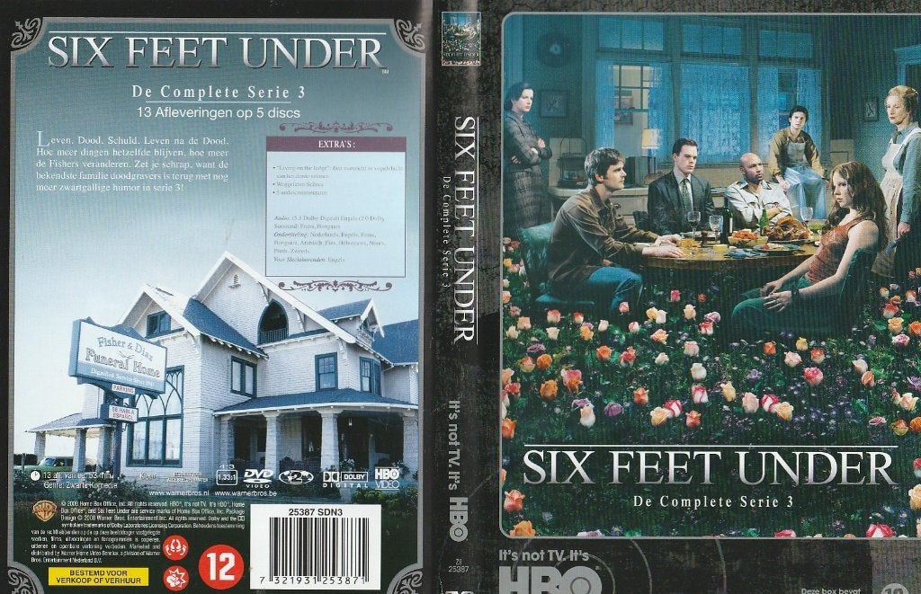 Six pieds sous terre - Saison 3 et 4, Enlèvement ou Envoi, Comme neuf, Autres genres, Anglais