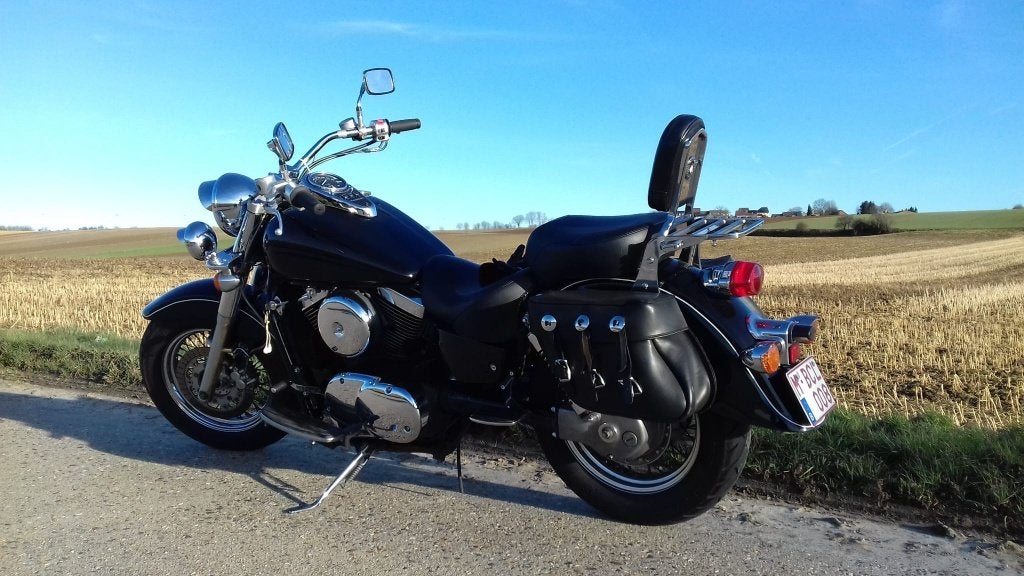 Kawasaki VN1500 Classic, Motoren, Cardan-aandrijving, 2 cilinders, Gebruikt, 1500 cc