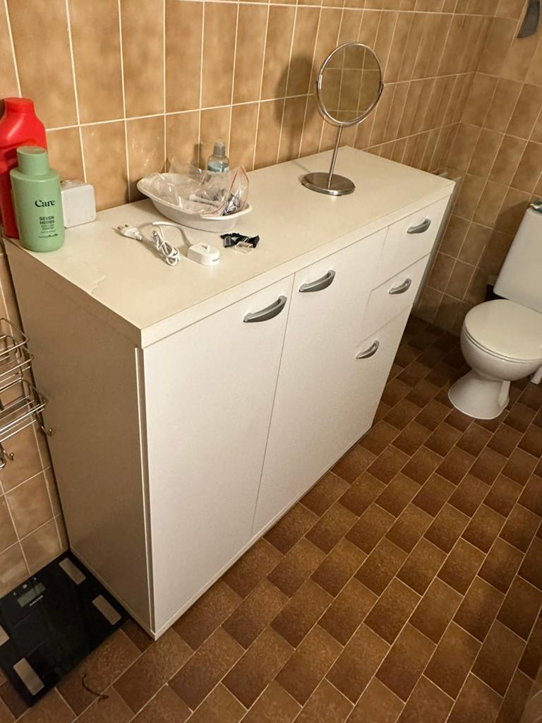 GRATIS Badkamermeubel, Huis en Inrichting, Ophalen, Gebruikt, (Half)hoge kast