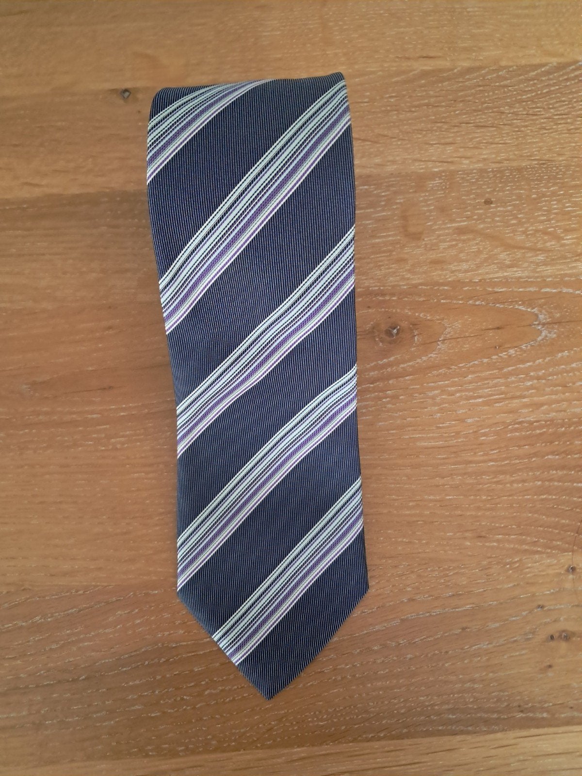 Stropdas, 100% zijde, merk Hugo Boss, Ophalen of Verzenden, Zo goed als nieuw, Hugo Boss, Met patroon