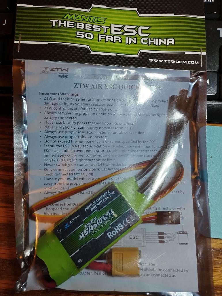 ZTW Mantis ESC--NIEUW--, Envoi, Neuf