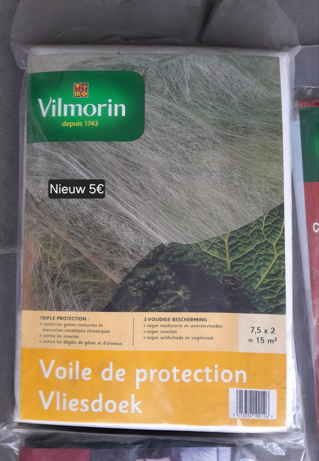 Vliesdoek Nieuw, Tuin en Terras, Ophalen of Verzenden