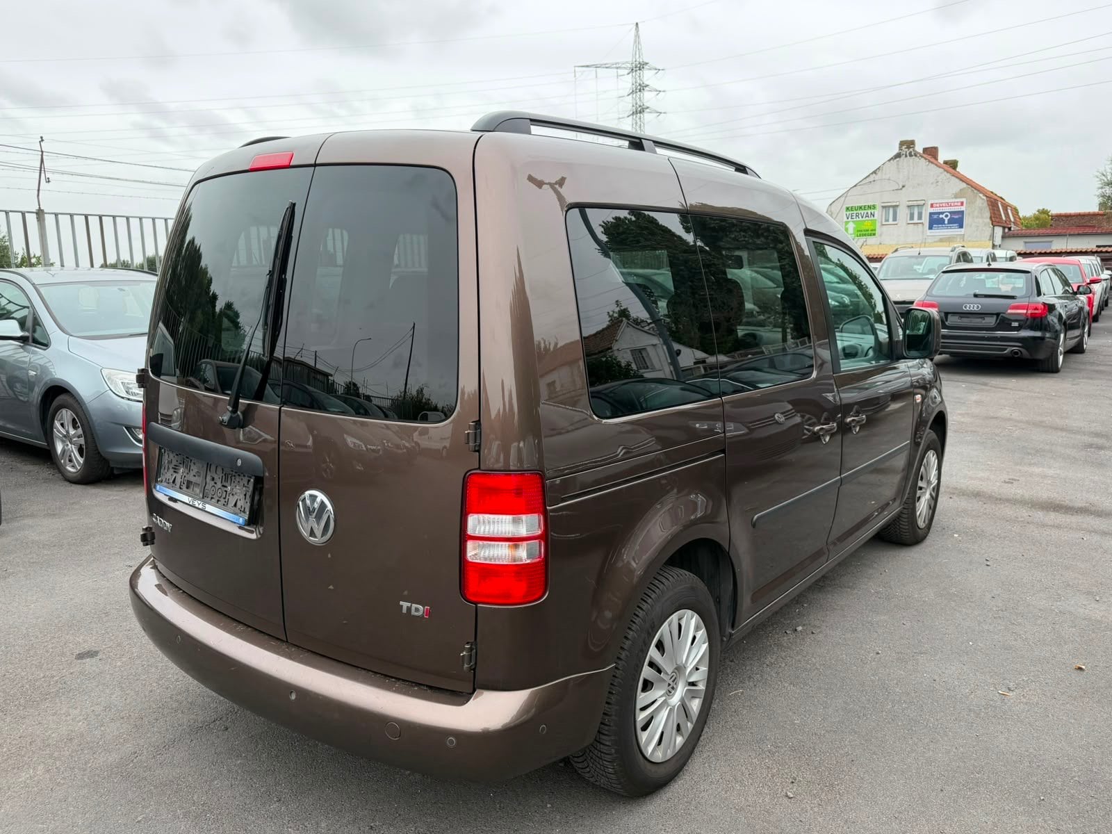 Volkswagen Caddy, Auto's, Euro 5, Stof, Gebruikt, Overige modellen