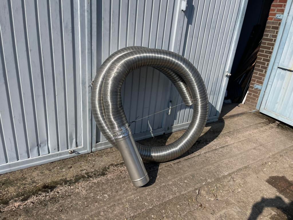 Kachelpijp 150 mm rond, Ophalen, Zo goed als nieuw