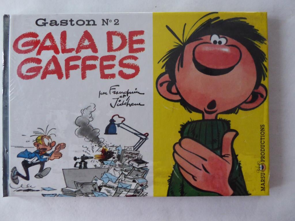 gaston la gaffe  nr 2 format a l italienne MARSU, Une BD, Enlèvement ou Envoi, Comme neuf, Franquin