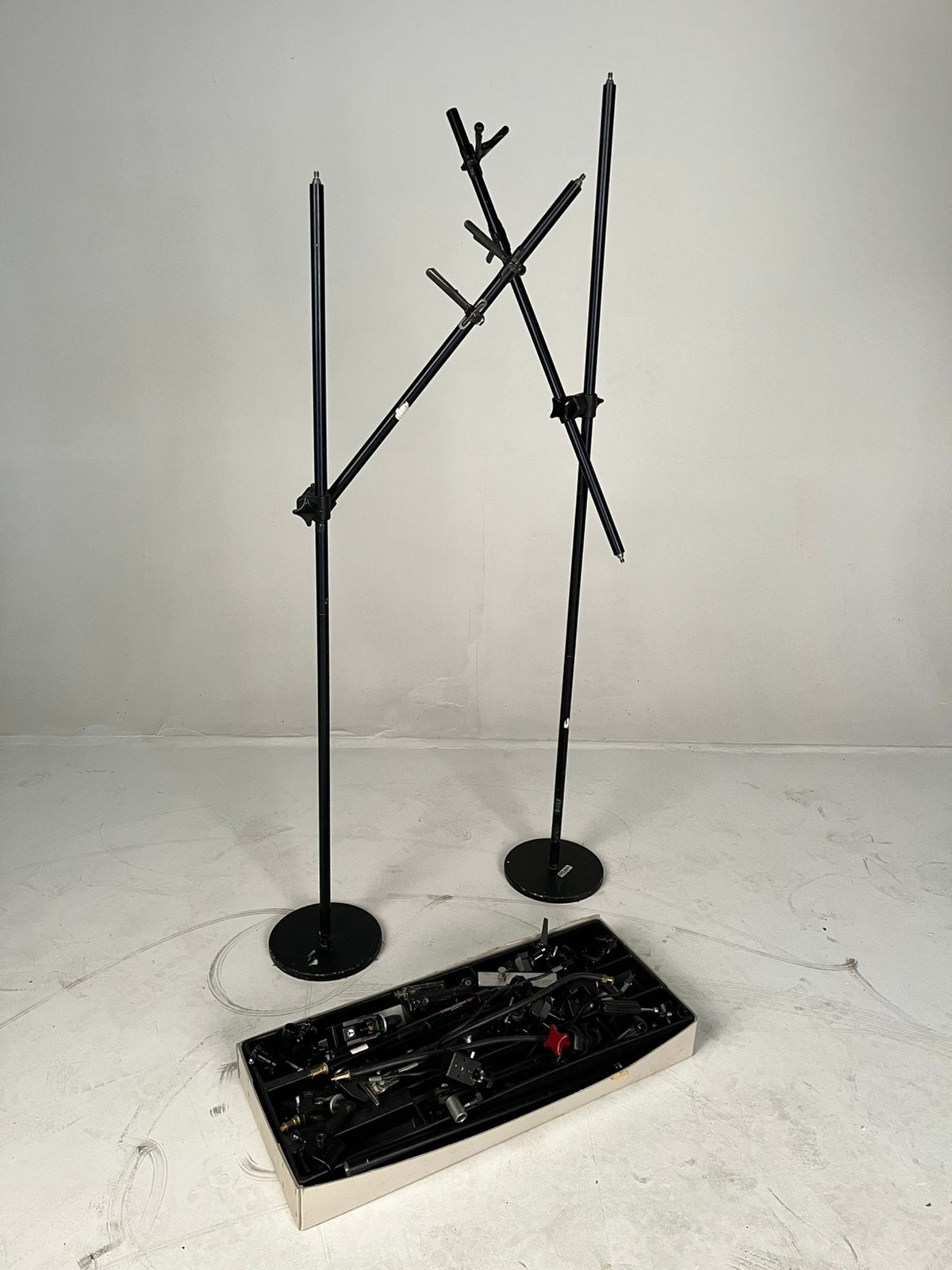 Foba studio statief/ houder klemmen set, Ophalen, Gebruikt, Overige typen