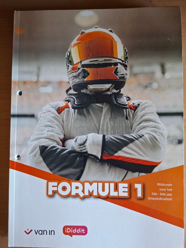 Formule 1 5/6 Arbeidsfinaliteit, Boeken, Gelezen, Ophalen of Verzenden, BSO, Van In