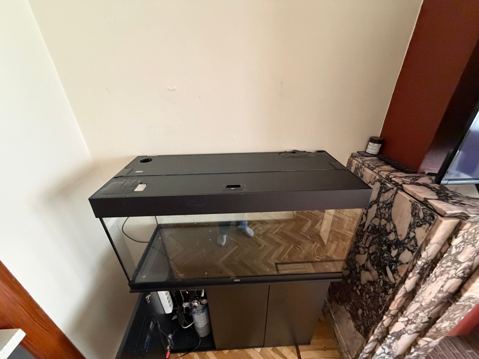 Aquarium 200L avec meuble et accessoires, Ophalen, Gebruikt, Overige typen