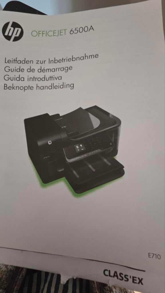 Imprimante HP officejet 6500A, Enlèvement