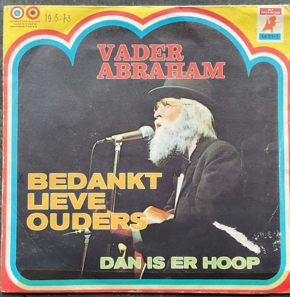 Vader Abraham "Bedankt Lieve Ouders", Gebruikt, Fotohoes, 7 inch, Ophalen of Verzenden