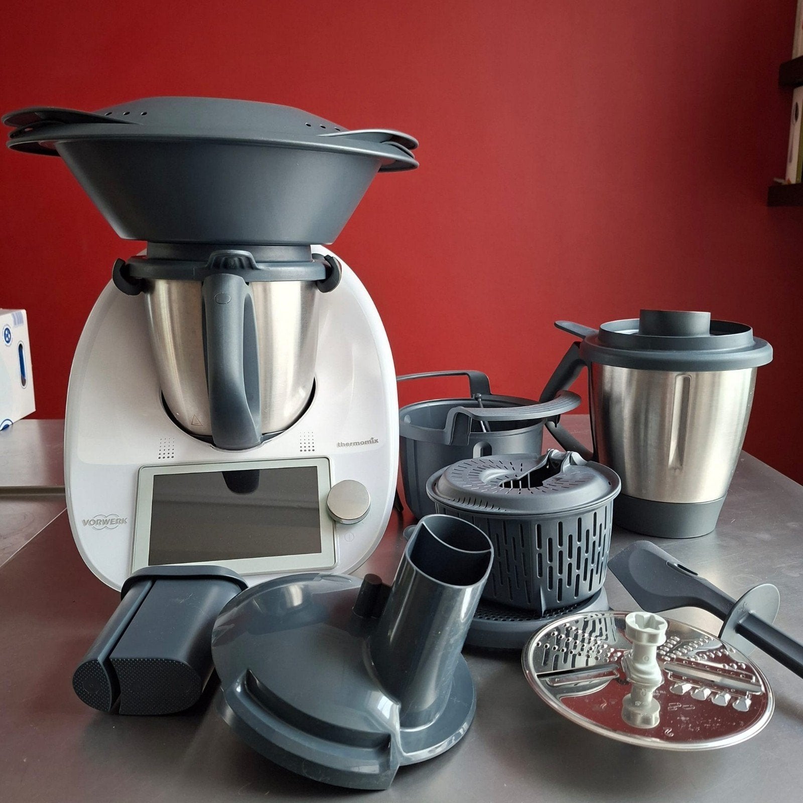 Thermomix Tm6, 1 tot 2 liter, 3 snelheden of meer, Ophalen of Verzenden, Zo goed als nieuw