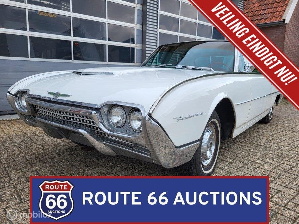 Ford Thunderbird Landau | 1962 | Route 66 Auctions, Achat, Entreprise, Boîte manuelle, Autre carrosserie