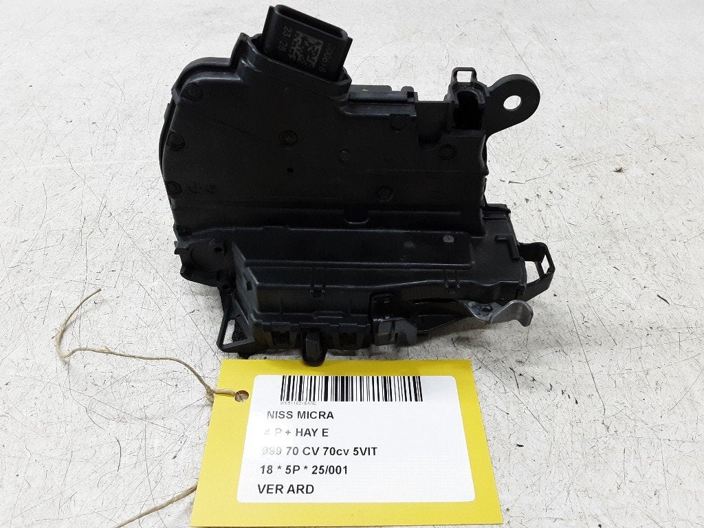 PORTIERSLOT RECHTS ACHTER Nissan Micra (K14) (825005FA0A), Gebruikt, Achter, Germany@nissan-services.eu, Kronenweg 38
50389  Wesseling, DE