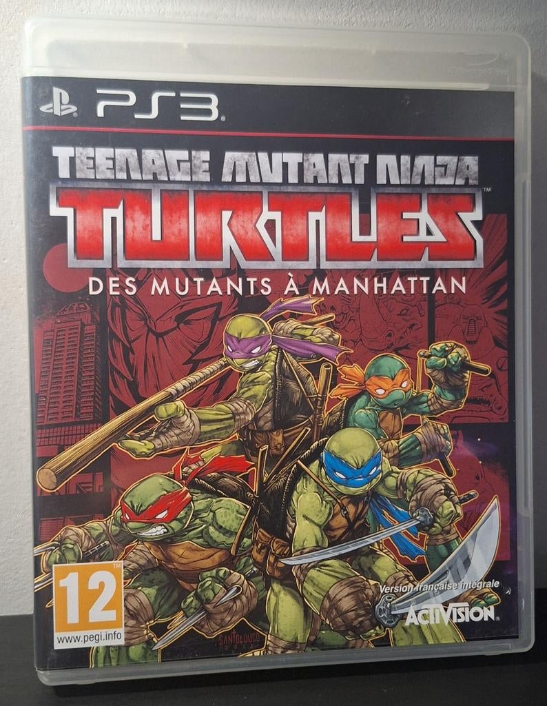 PS3 Teenage Mutant Ninja Turtles: Des Mutants à Manhattan, Enlèvement ou Envoi