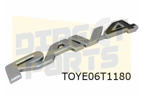 Toyota RAV4 embleem tekst ''RAV4'' achterzijde Origineel! 75, Neuf, -, -, Toyota