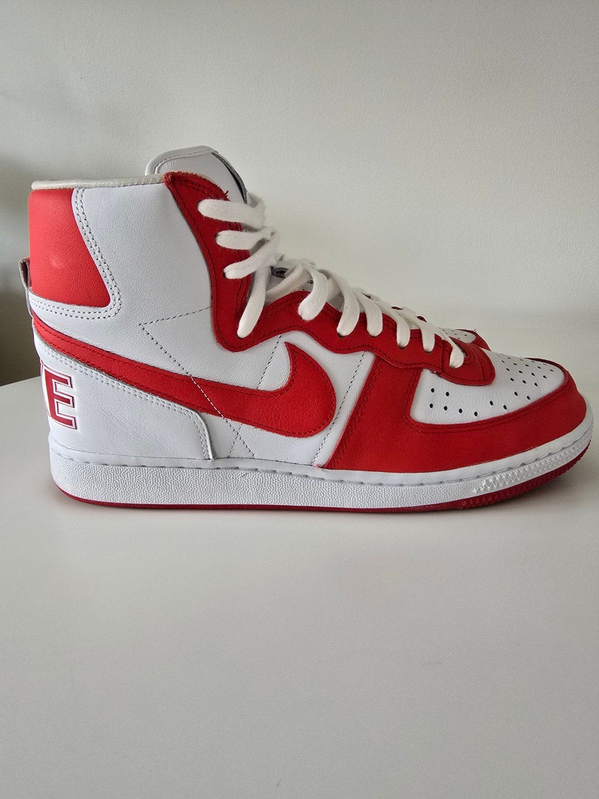 Nike x Comme des Garçons Terminator 44, Nike, Porté, Blanc, Baskets