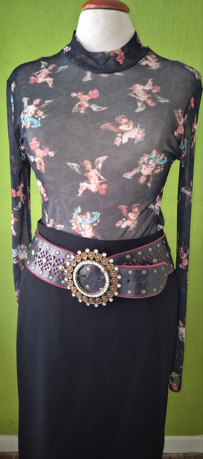 Ceinture en cuir Statement taille 85, Cuir véritable, Enlèvement ou Envoi, 90 à 100 cm, Comme neuf